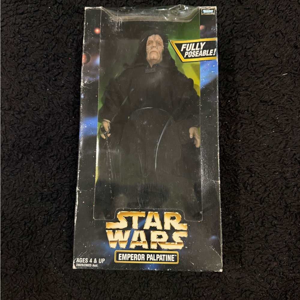 Star Wars Emperor Palpatine Black Action Figure